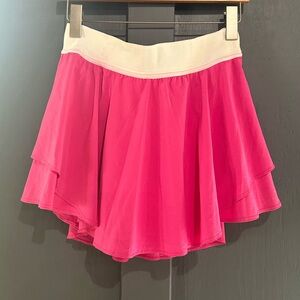 Lululemon Court Rival Skirt - Sonic Pink - Size 8 - worn once!